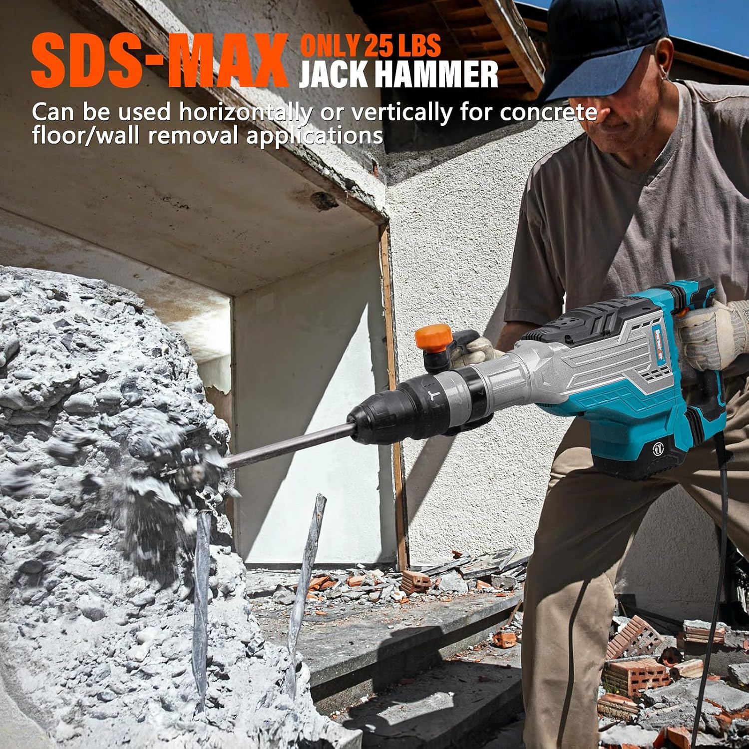 1700W 25-Pound SDS-Max Demolit - đánh giá và giá Concrete Breaker Demolition