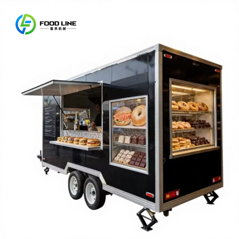 Customized Square Mobile Food  - đánh giá và giá Heavy Equipment Business