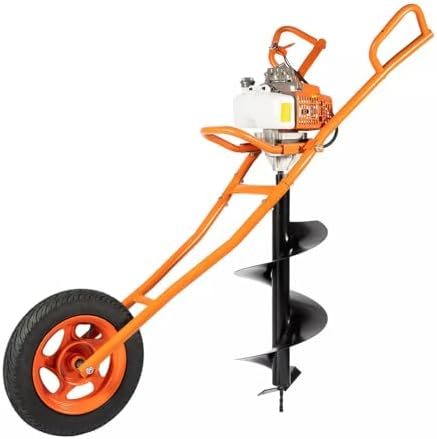 Post Hole Digger, 63CC 3HP 2-S - đánh giá và giá Post Hole Digger