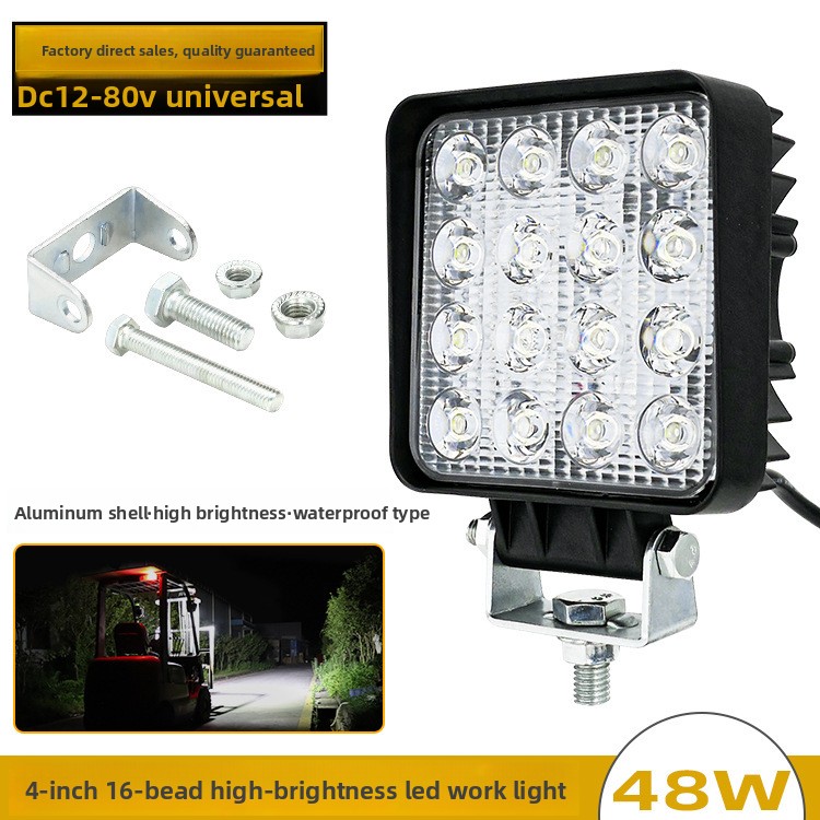 48W 16LED 4 Inch 12V 24V LED W - đánh giá và giá Heavy Equipment Forklift