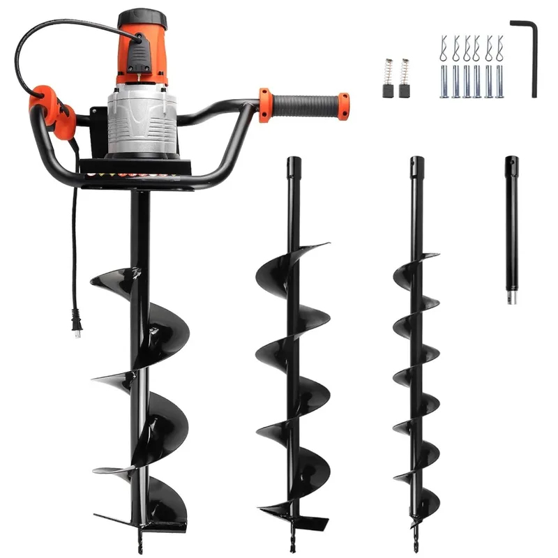 00W Post Hole Digger Drill wit - đánh giá và giá Post Hole Digger
