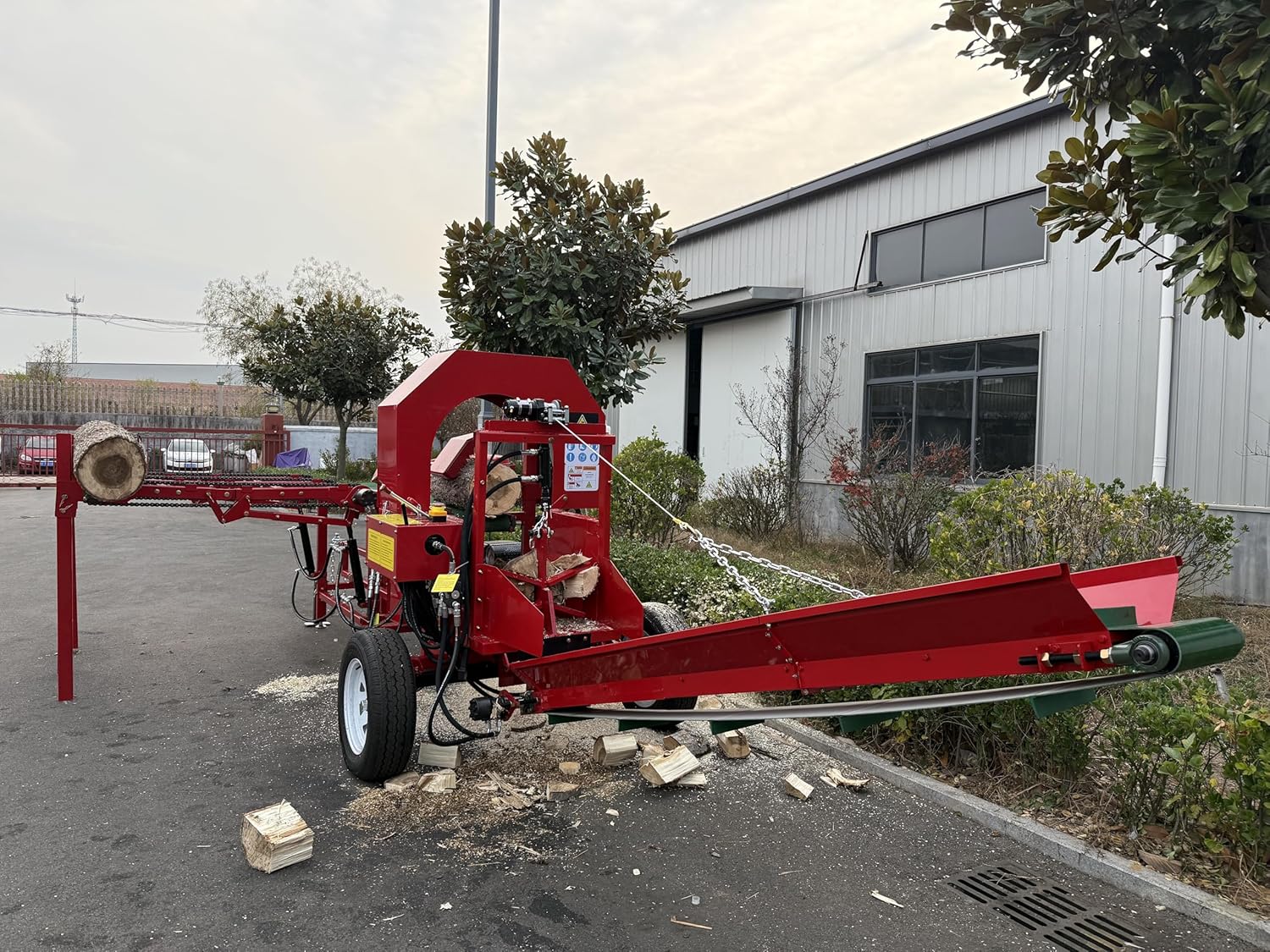 Heavy Duty 45 ton Firewood Cut - đánh giá và giá Heavy Equipment Grinder