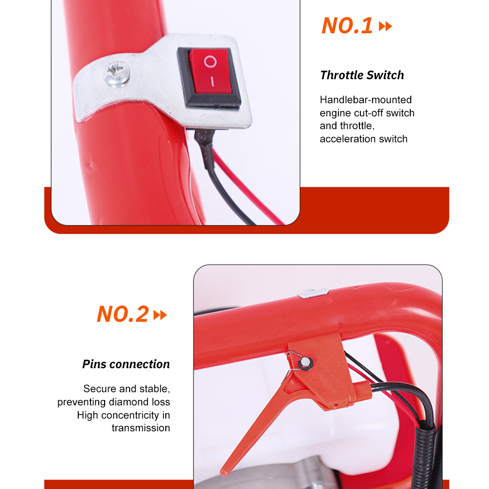 1.86KW Gas Powered Earth Auger - đánh giá và giá Post Hole Digger