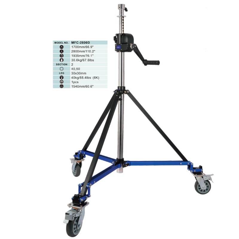 Heavy  Light Stand Load 40KG T - đánh giá và giá Heavy Equipment Video