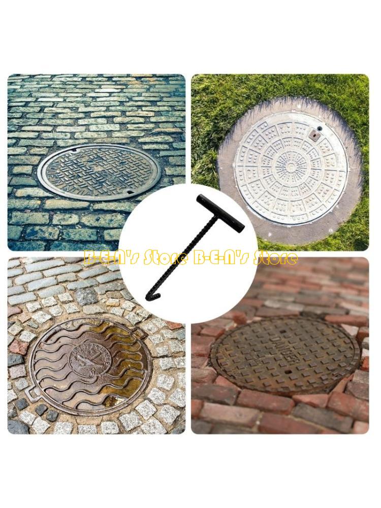 Móc cống bằng thép 10 mm chất  - đánh giá và giá Manhole Cover Lifting