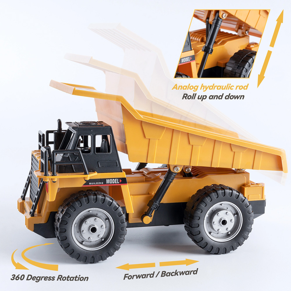 1:20 Scale 4WD RC Dump Truck 1 - đánh giá và giá Dump Truck Toy
