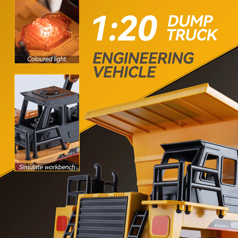 1:20 Scale 4WD RC Dump Truck 1 - đánh giá và giá Dump Truck Toy