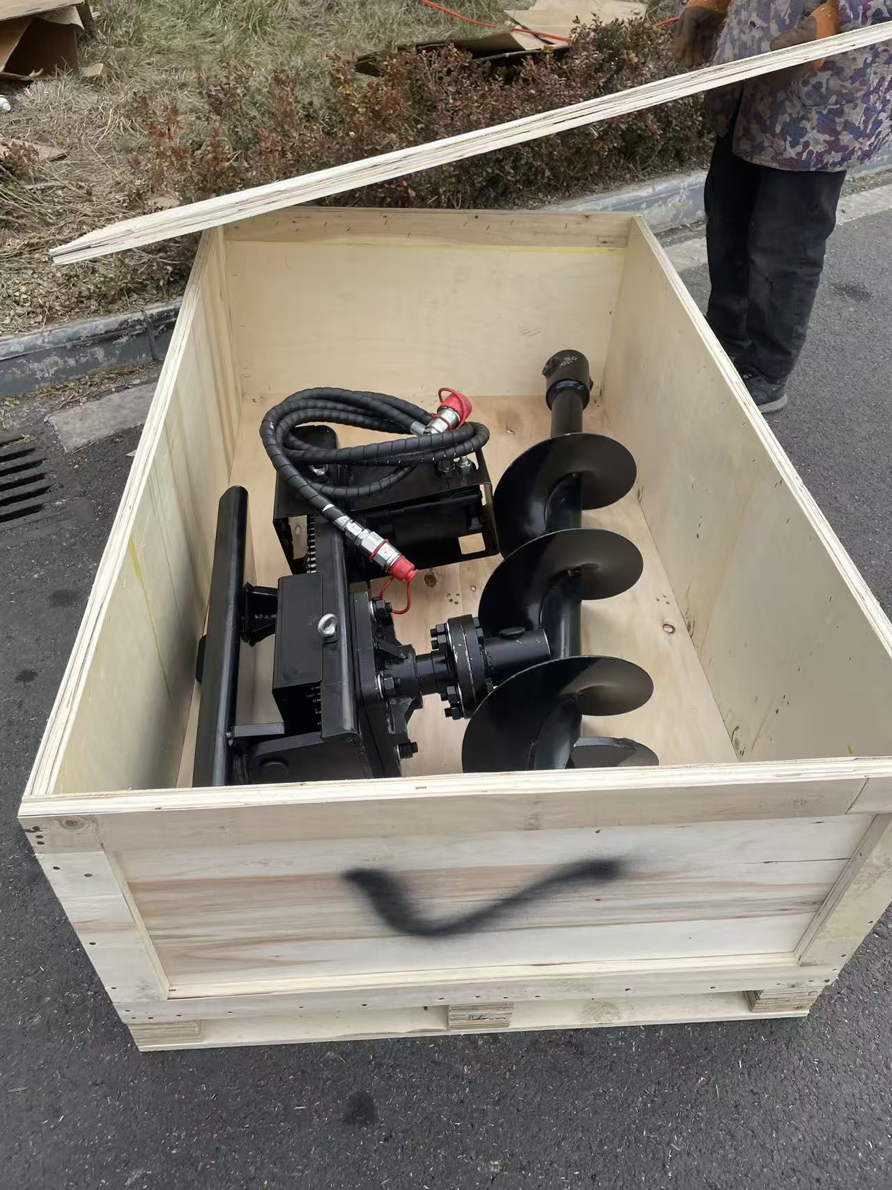 Hydraulic Earth Auger Drill fo - đánh giá và giá Post Hole Digger